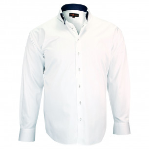 Chemise double col