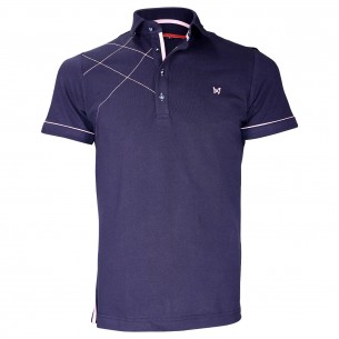 Polo brodéPLYMOUTH Andrew Mc Allister TM3-NAVY