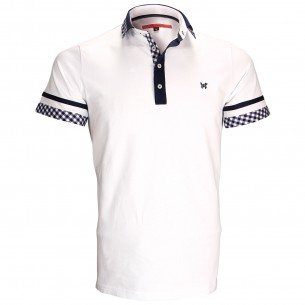 Polo modeRANDY Andrew Mac Allister ZB5-WHITE